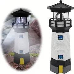 GENERICO - Faro Solar Exterior Luz Led Giratorio
