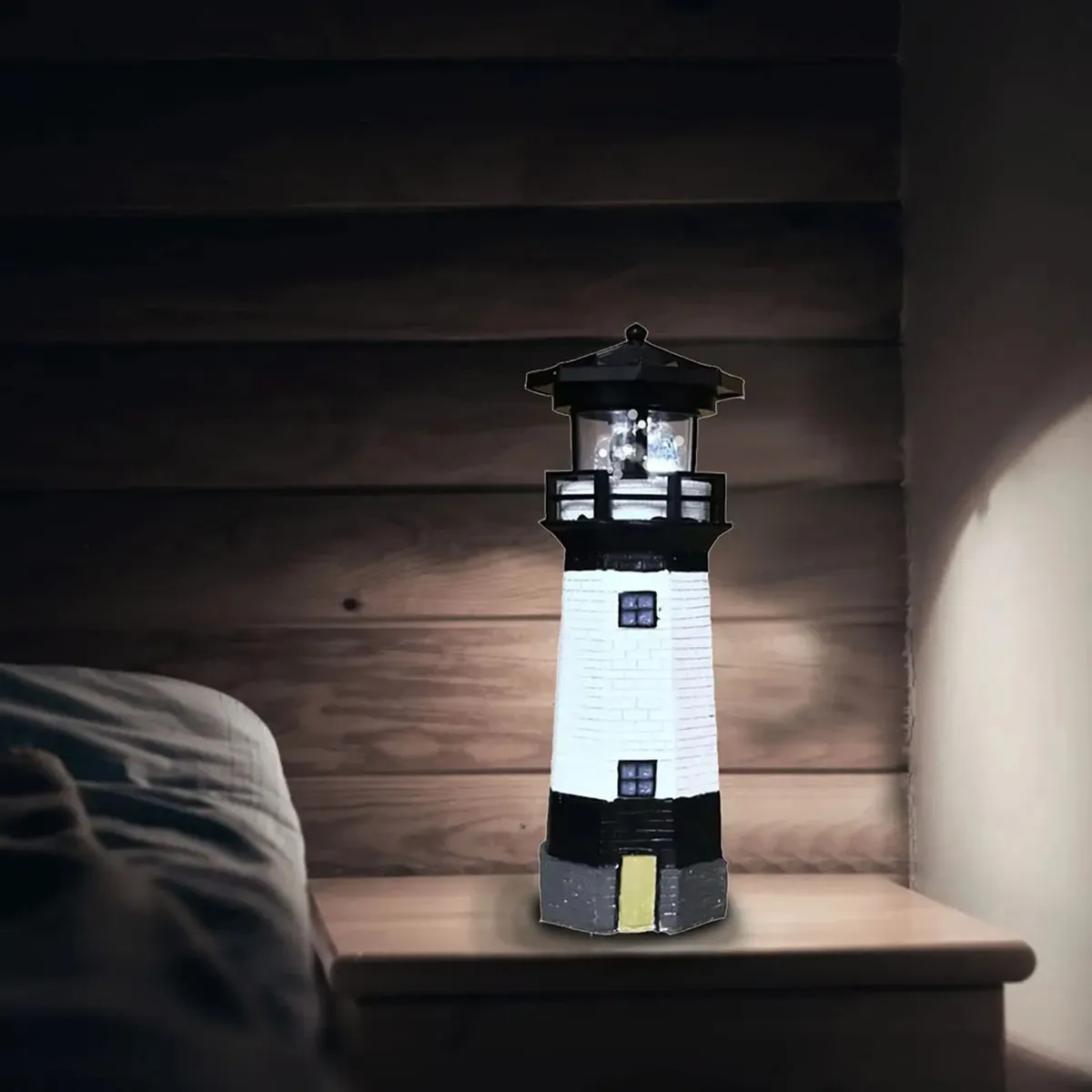 GENERICO - Faro Solar Exterior Luz Led Giratorio