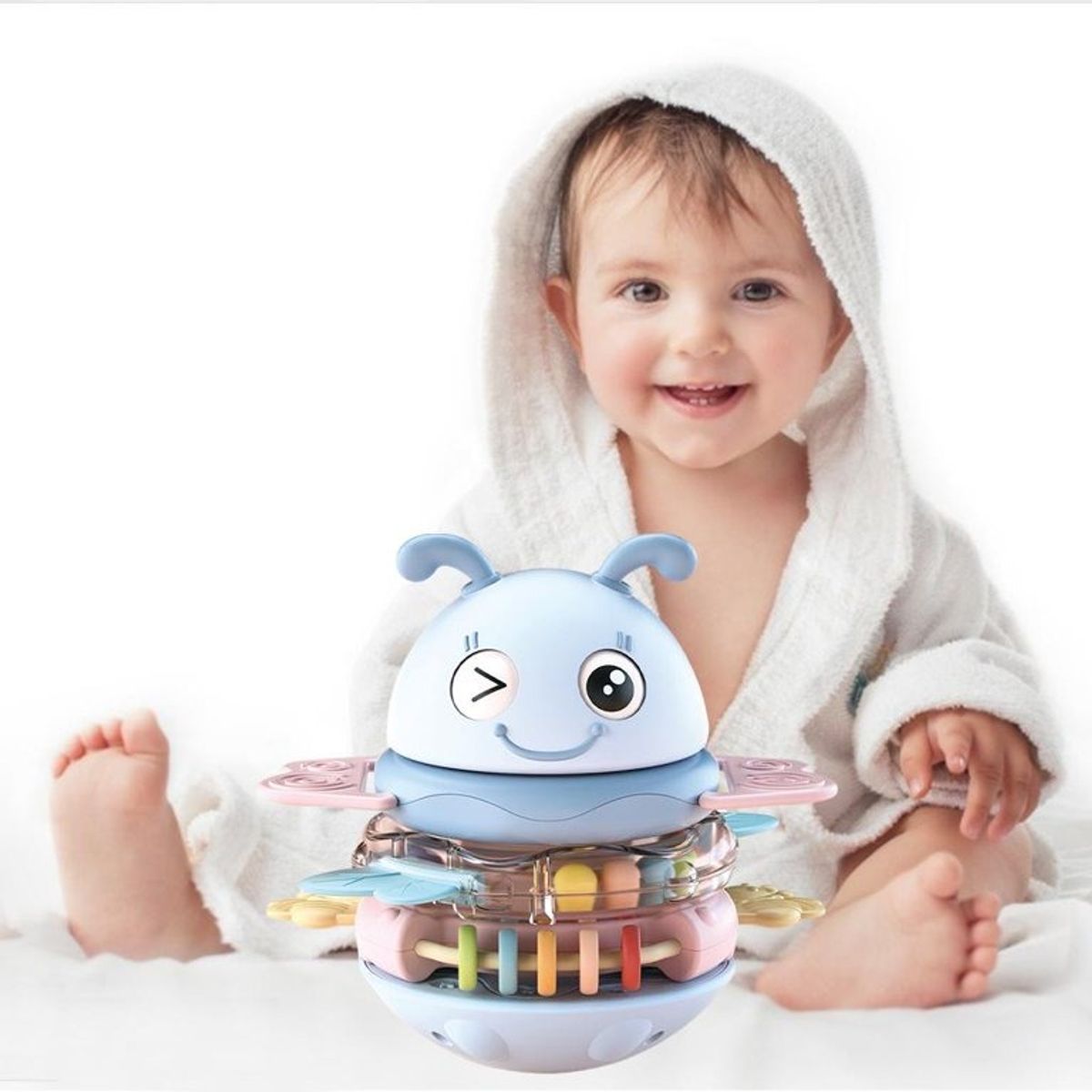 GENERICO - Juguetes Sensoriales Para Bebés Montessori Abeja
