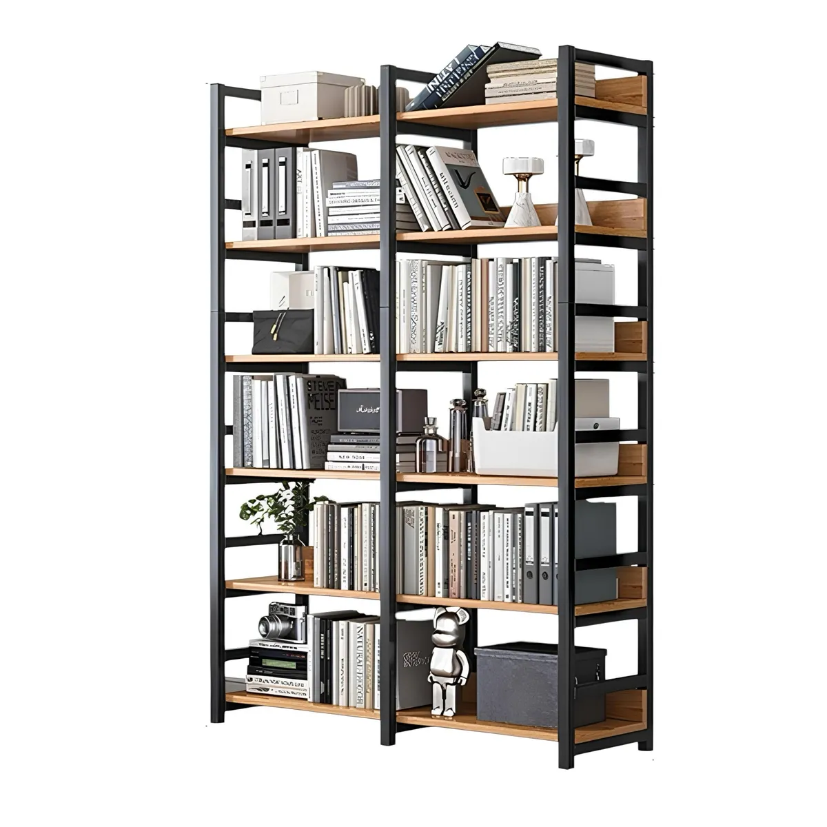 LUBABYCAS - Estante Librero Repisas De 6 Niveles 174cm By LuBabycas