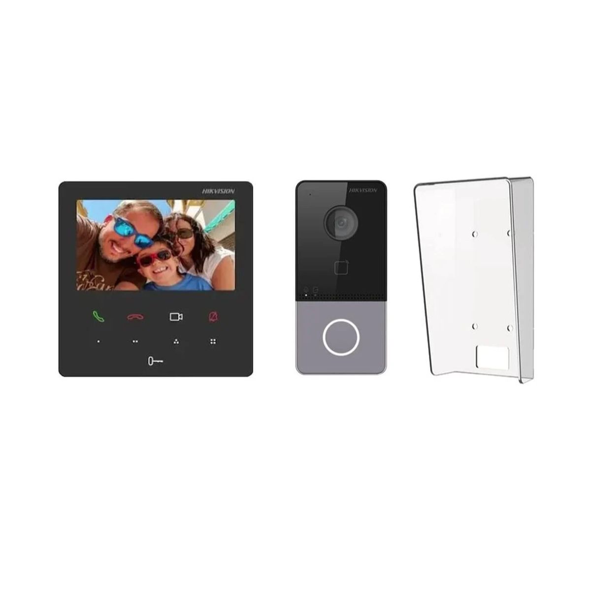 HIKVISION - KIT Video Portero Hikvision IP Pantalla 43 App DS-KIS606-P