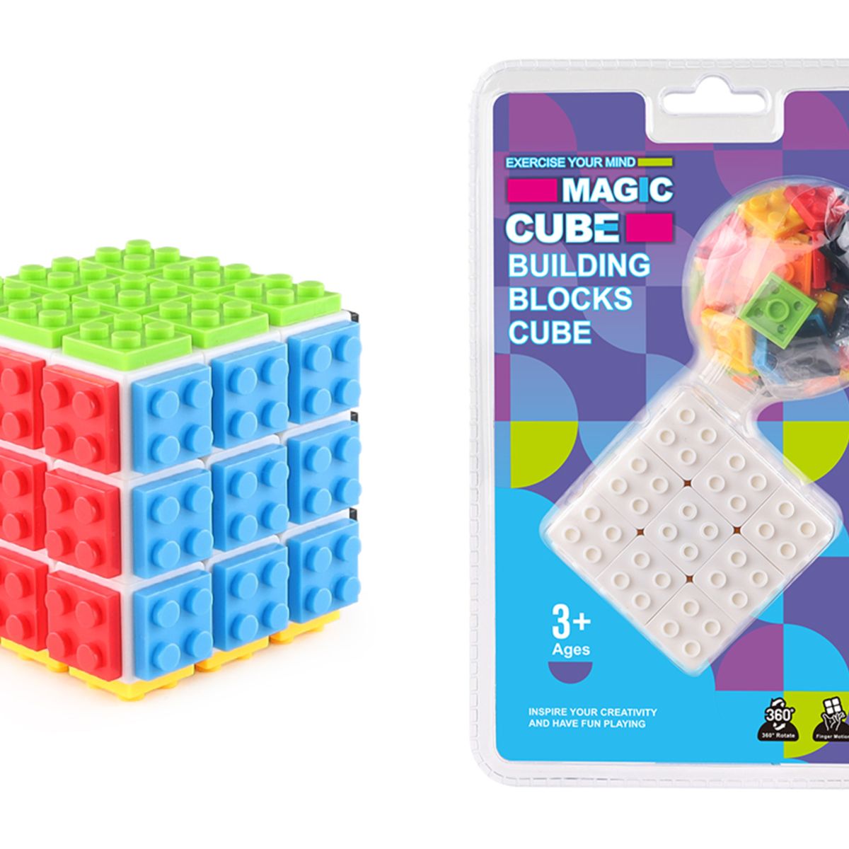 TOYNG - Juego Mental Cubo Rubik de Bloques – Toyng