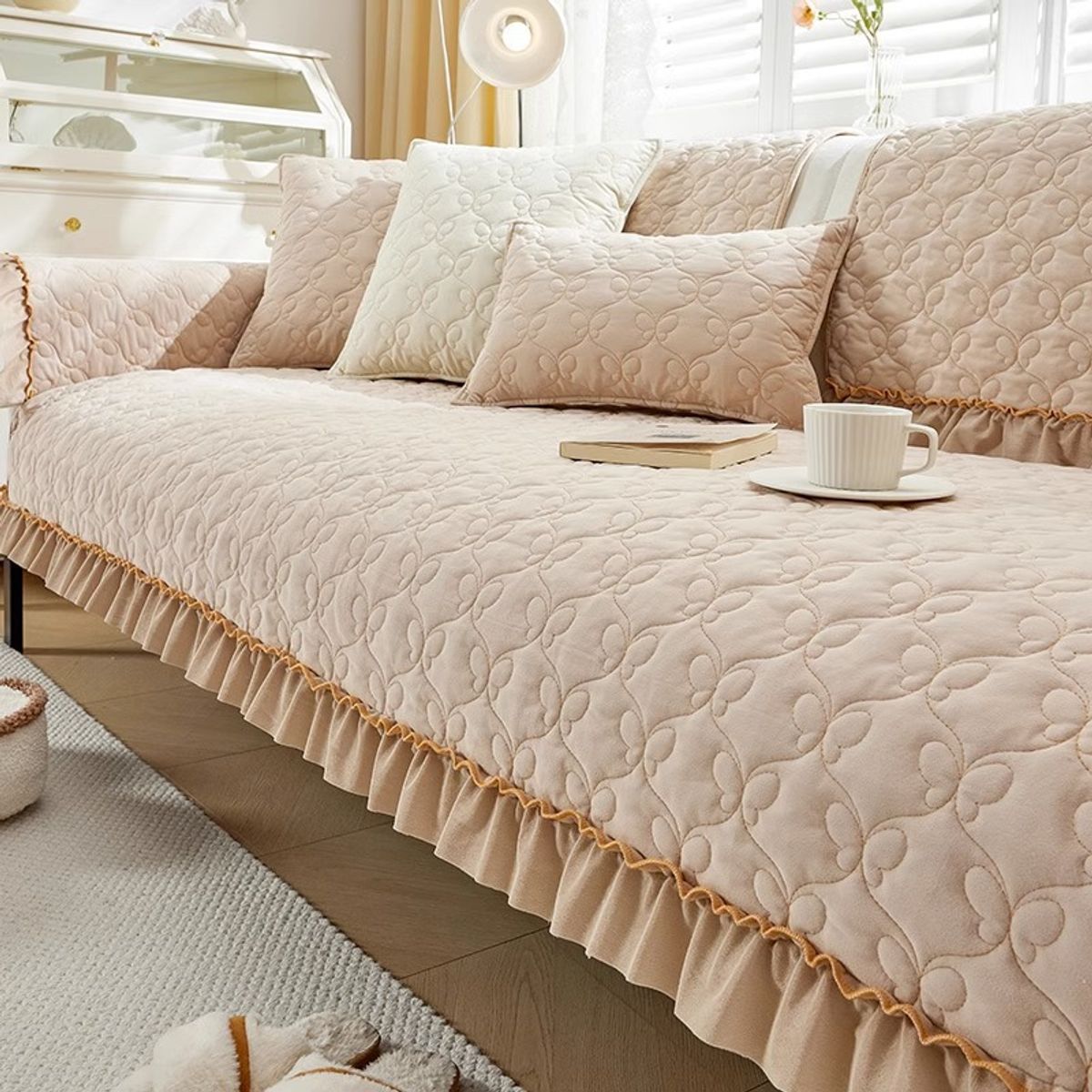 GENERICO - cubierta de sofa protector mat set 311 con vuelo