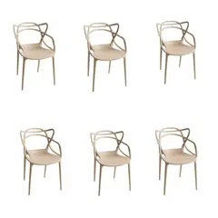 CORI CORI - Pack 6 Sillas Master Beige
