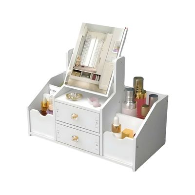 Imagen 2 del producto ORGANIZADOR DE MAQUILLAJE CON ESPEJO RECTANGULAR