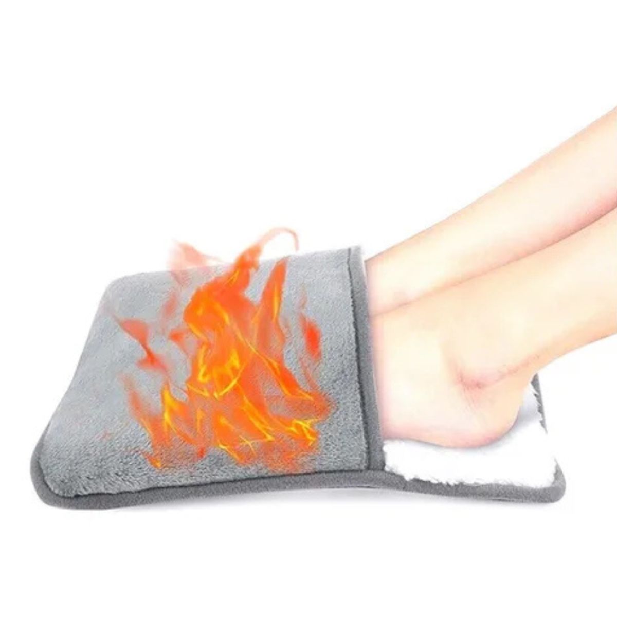 MOVI - Calienta Pies USB 3 en 1 con Felpa Térmica Lavable