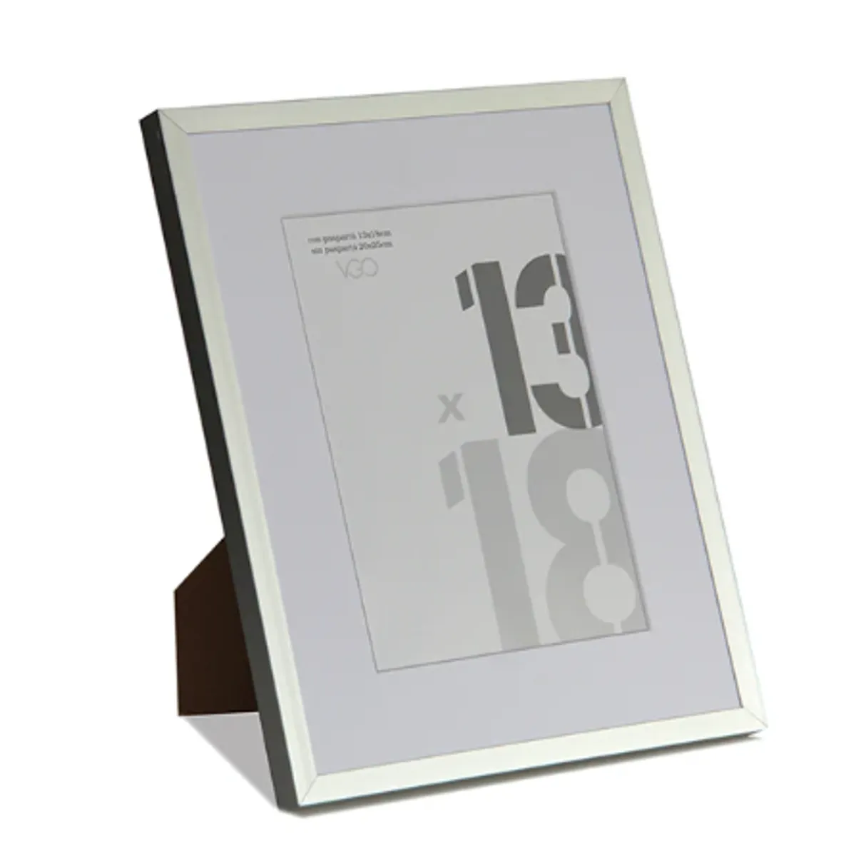 VGO - Marco aluminio con paspartu 15x20 / sin pasp.20x30  VGO