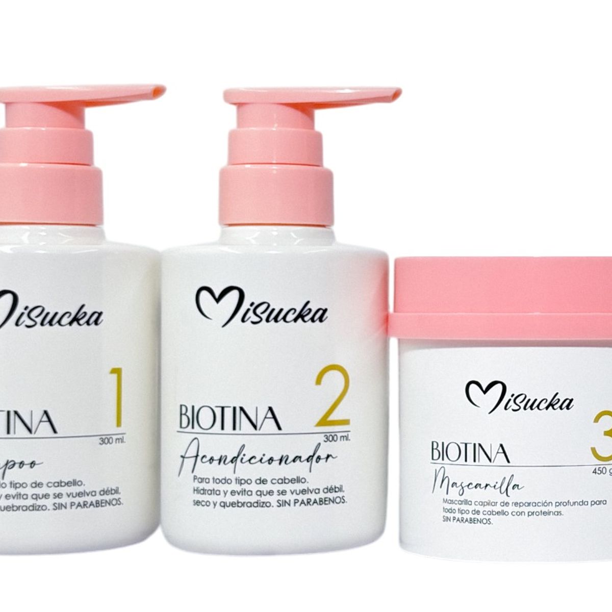 GENERICO - Kit Con Biotina Para El Cabello De Misucka 1050 Gr