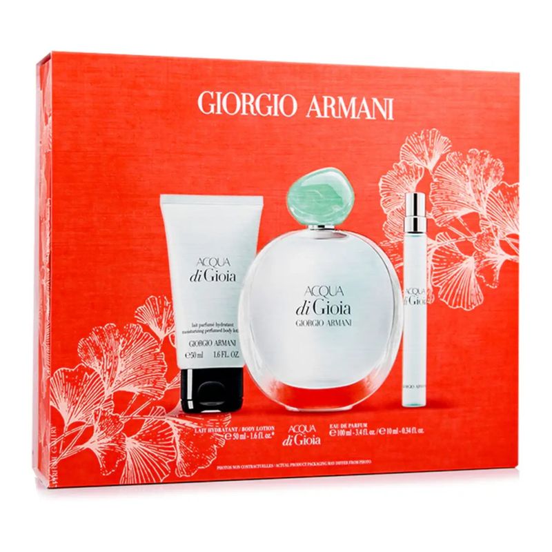 ARMANI - ARMANI ACQUA DI GIOIA ESTUCHE EDP 100 ML + 10 ML +LOCION 50 ML