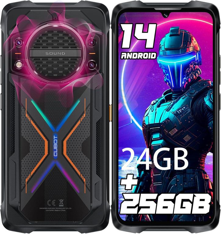 KINGKONG POWER3 Celular 24GB+256GB-Negro