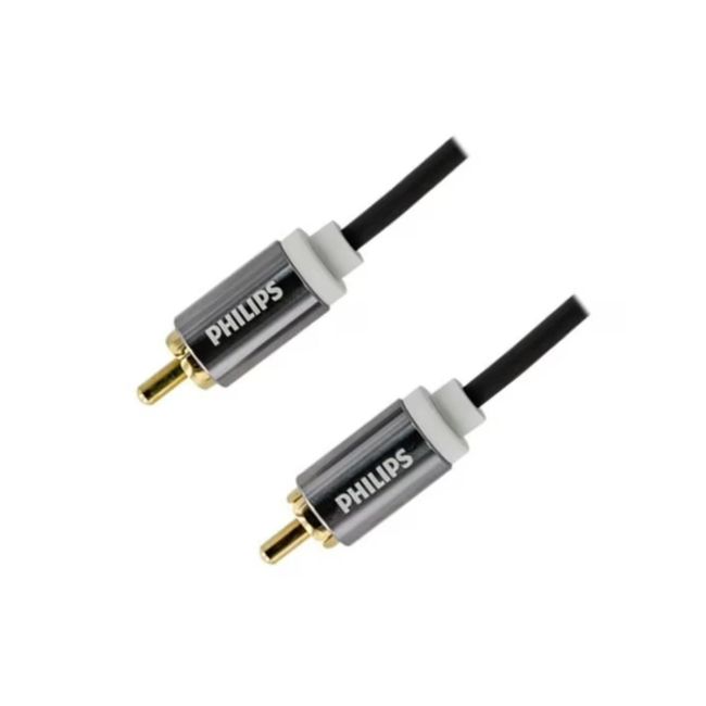 PHILIPS - Cable De Audio Auxiliar 1 RCA A 1 RCA PD 1.2Mts Philips