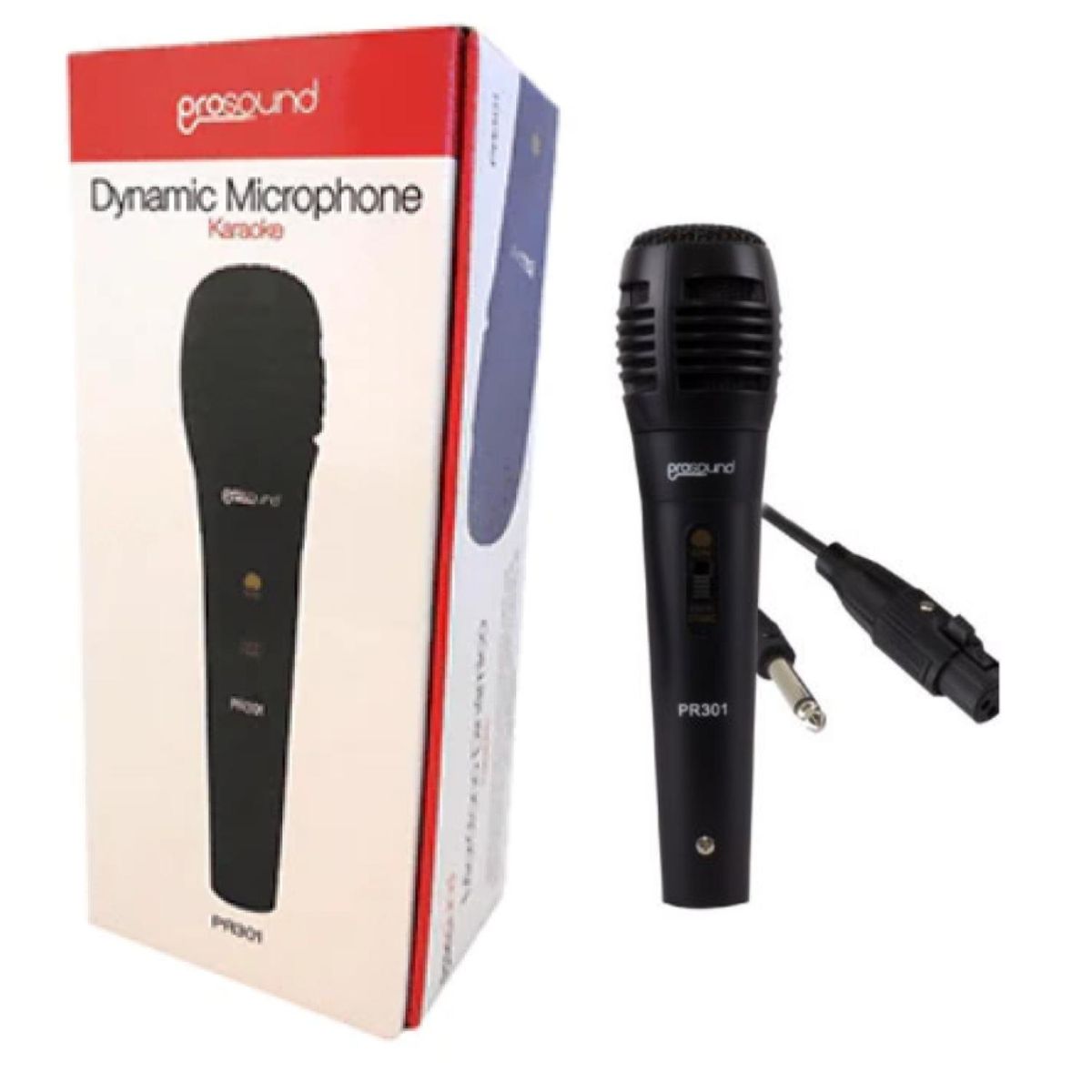 PROSOUND - Microfono Unidireccional Cable 1800cm Negro Prosound