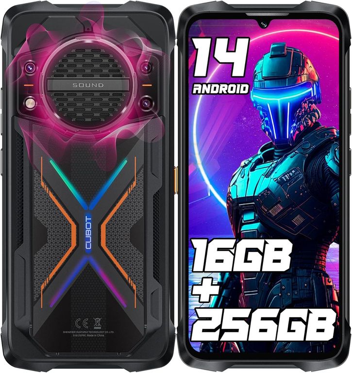 KINGKONG POWER3 Celular 16GB+256GB-Negro