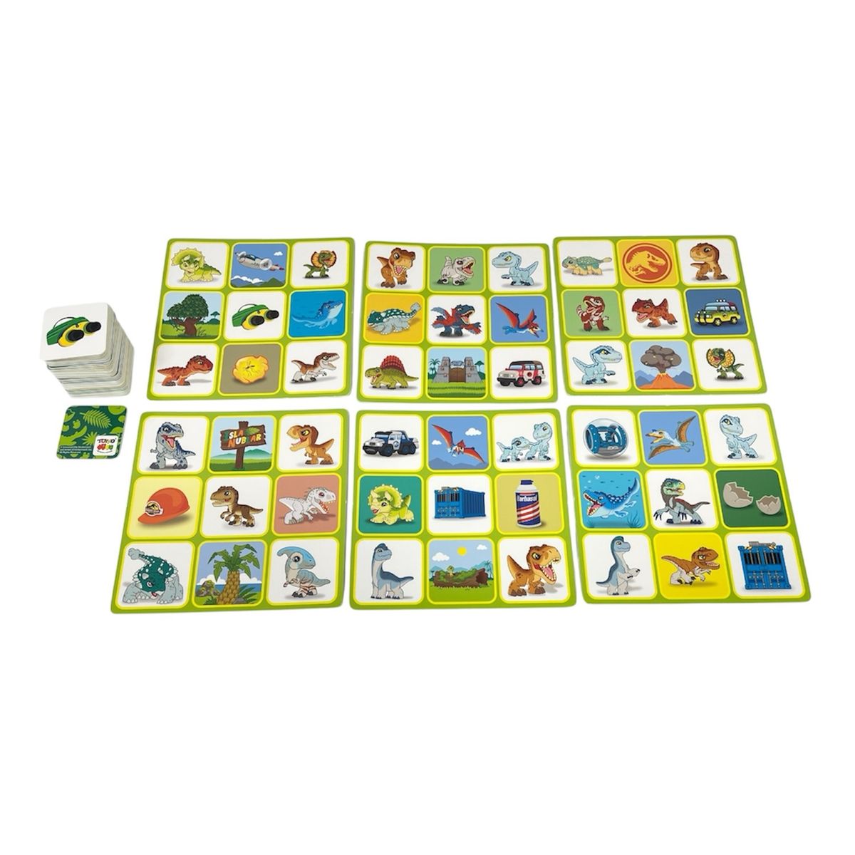 JURASSIC WORLD - Juego de Mesa Bingo - Jurassic Explorer