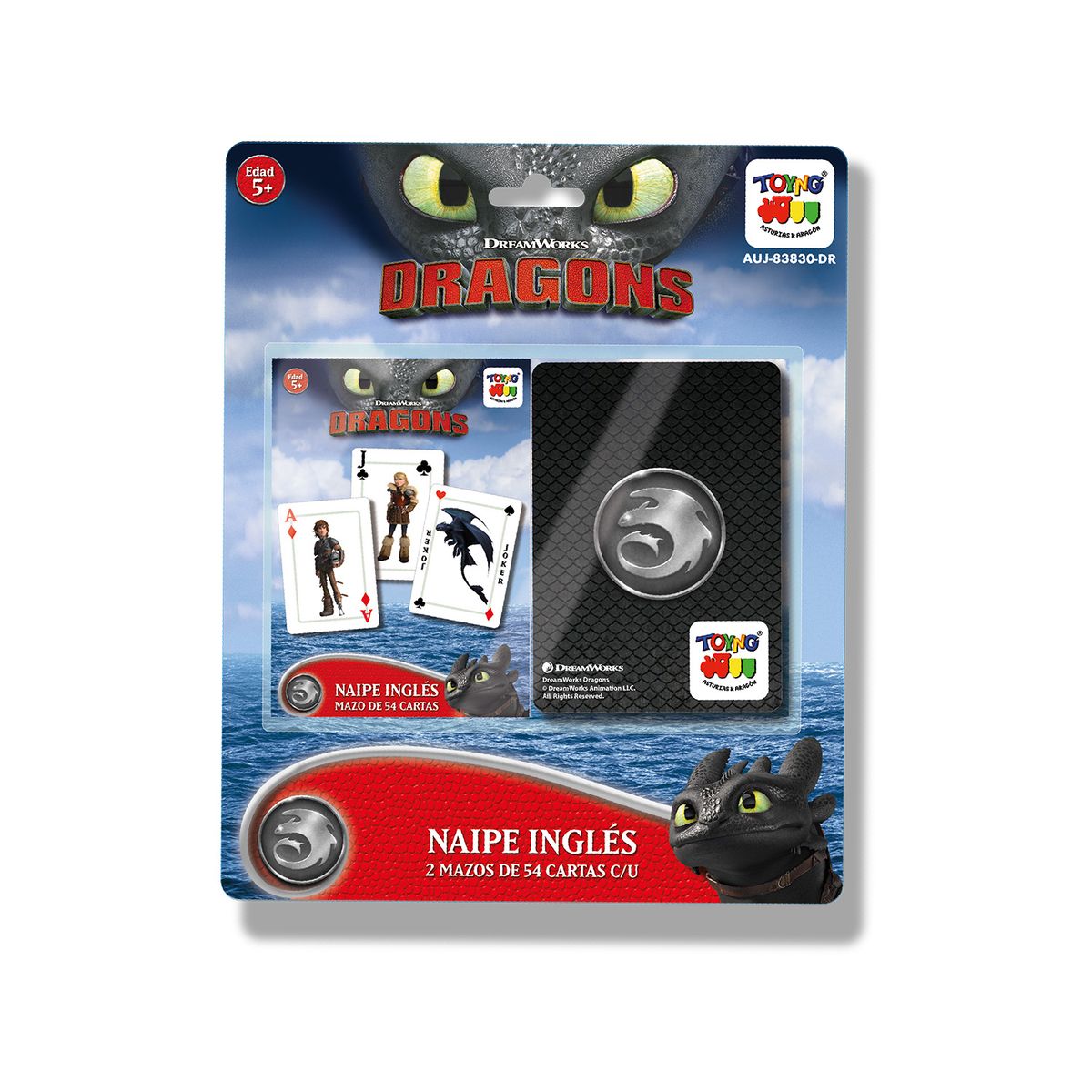 DRAGON - Juego de Mesa Naipes Inglés - Dragón