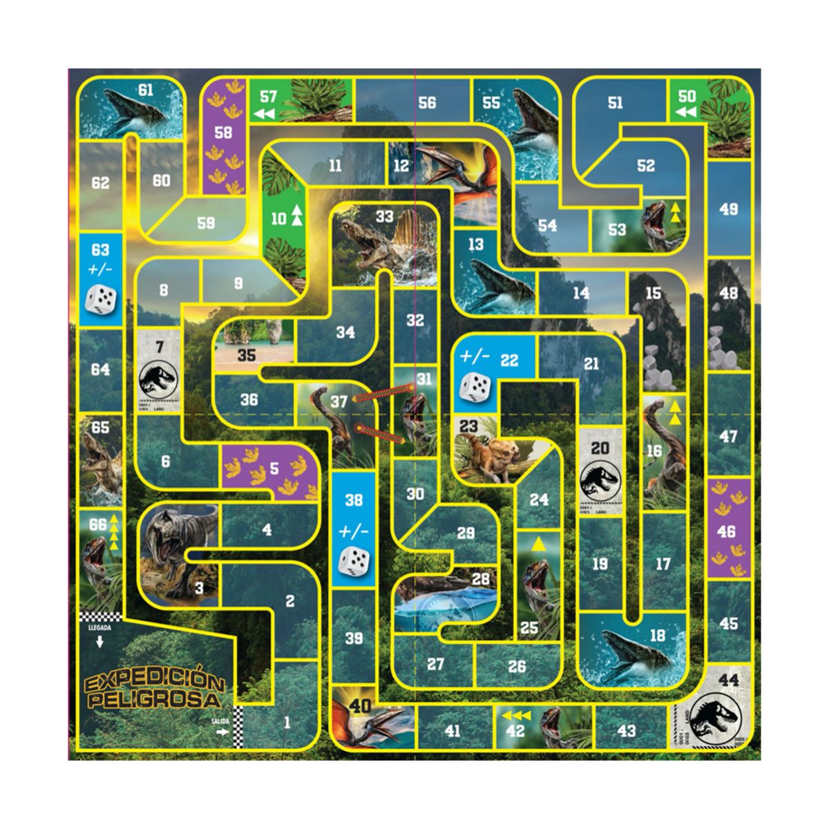 JURASSIC WORLD - Juguete Expedición Peligrosa - Jurassic