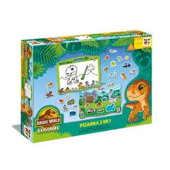 JURASSIC WORLD - Pizarra 2 En 1 - Jurassic Explorer x Toyng