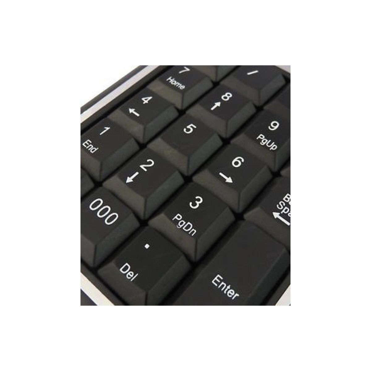 ULTRA - Teclado Numerico Slim USB Cable Retractil Negro K200 Ultra