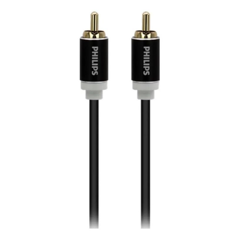 PHILIPS - Cable Auxiliar Audio Jack 3.5 A Jack 3.5 PD 1.2 Mts Philips