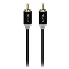 PHILIPS - Cable Auxiliar Audio Jack 3.5 A Jack 3.5 PD 1.2 Mts