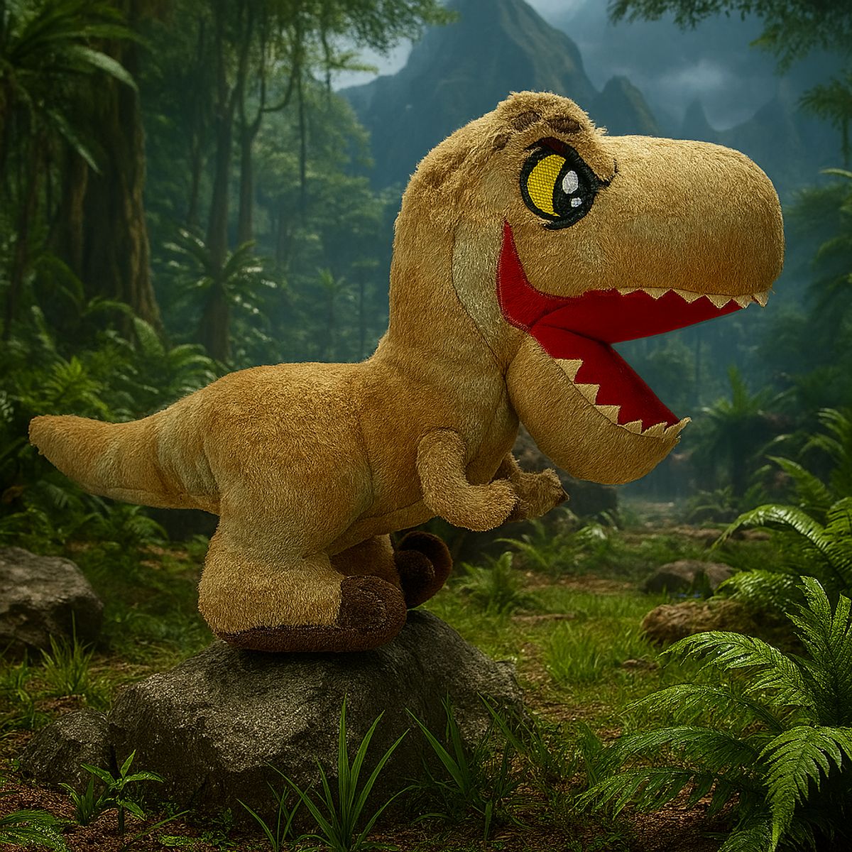 JURASSIC WORLD - Peluche Tiranosaurio - Jurassic