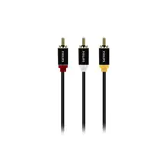 PHILIPS - Cable De Audio Y Video RCA Puntas Doradas 12Mts