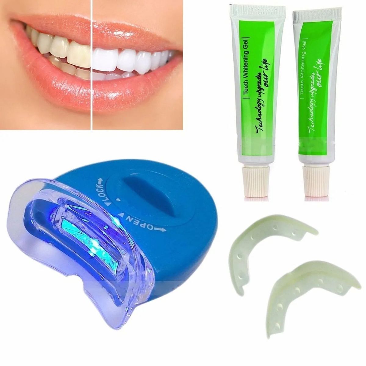 MOVI - Blanqueamiento Dental Dientes Blancos Whitelight