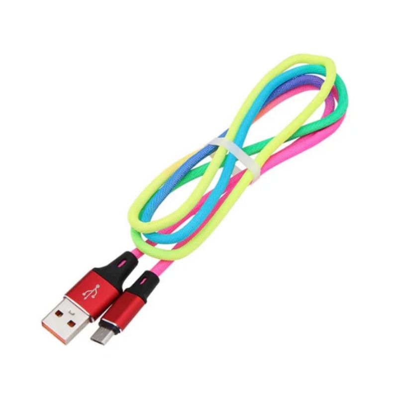 PHILCO - Cable De Carga USB A USB C De Colores 1mt C21354