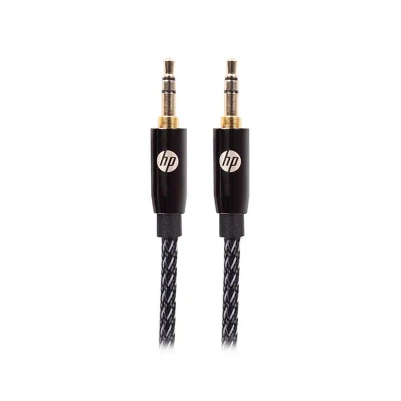 HP - Cable Auxiliar De Audio PRO Jack 3.5 1.5 Mts Trenzado HP.