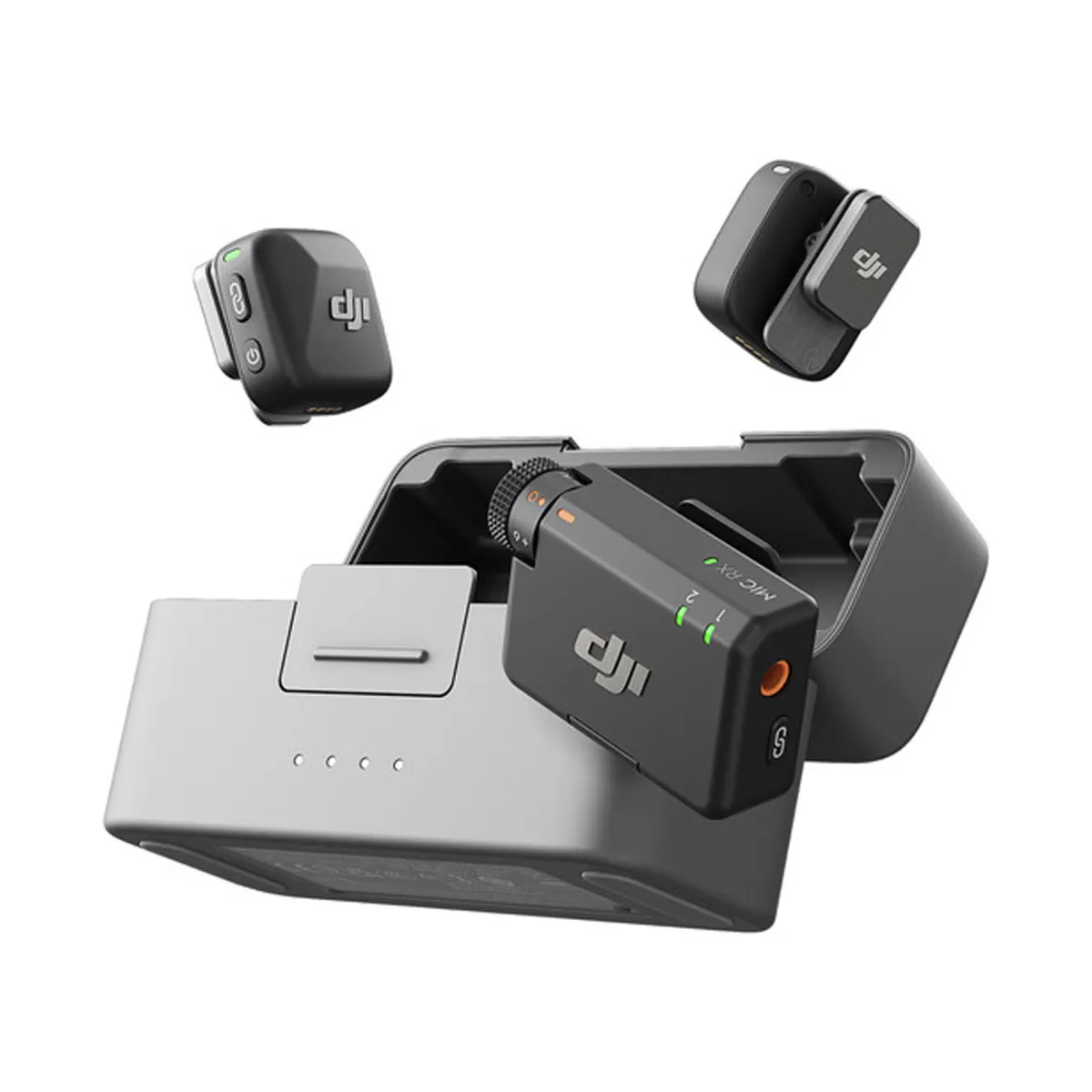 DJI - micrófono inalámbrico DJI Mic Mini 2 TX + 1 RX - Negro