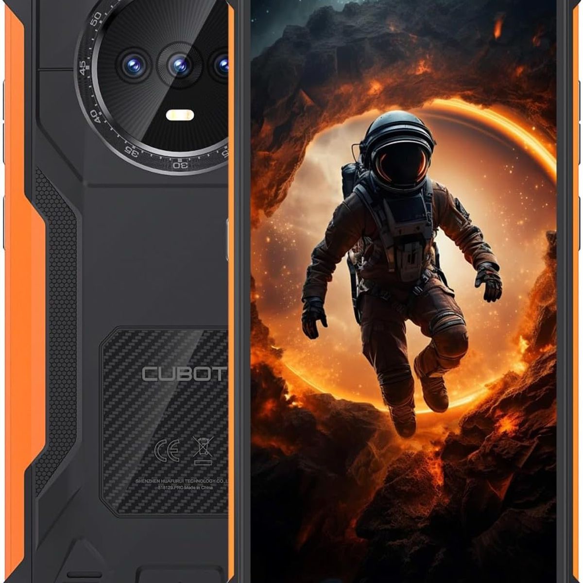 CUBOT - CUBOT KINGKONG ES Celular 16GB+128GB-Negro