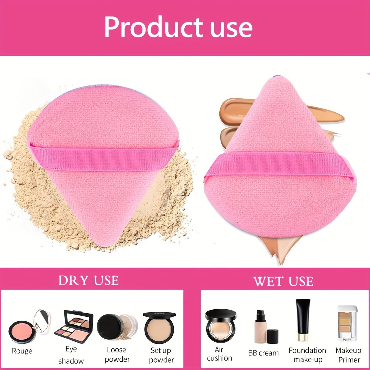 TNAKIEX - Brochas Maquillaje Profesional Y Herramientas Cosméticas 42p