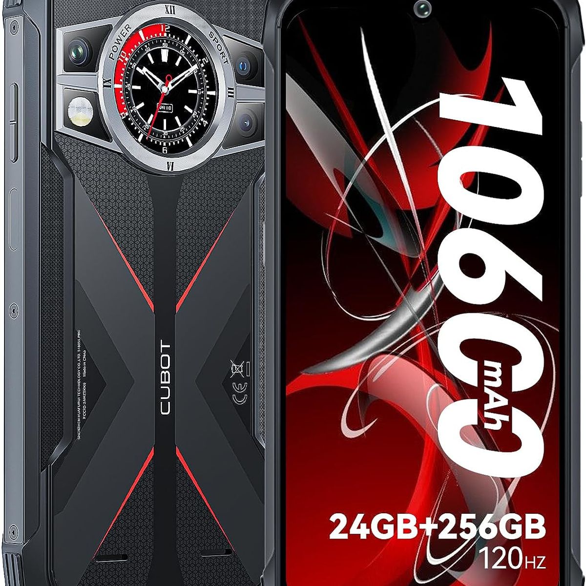 CUBOT - Cubot celular KingKong9 24GB+256GB-Negro