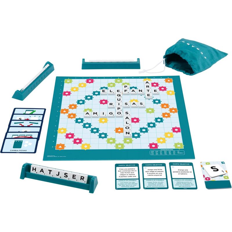 KUANGYE - Scrabble Clásico Juego De Mesa