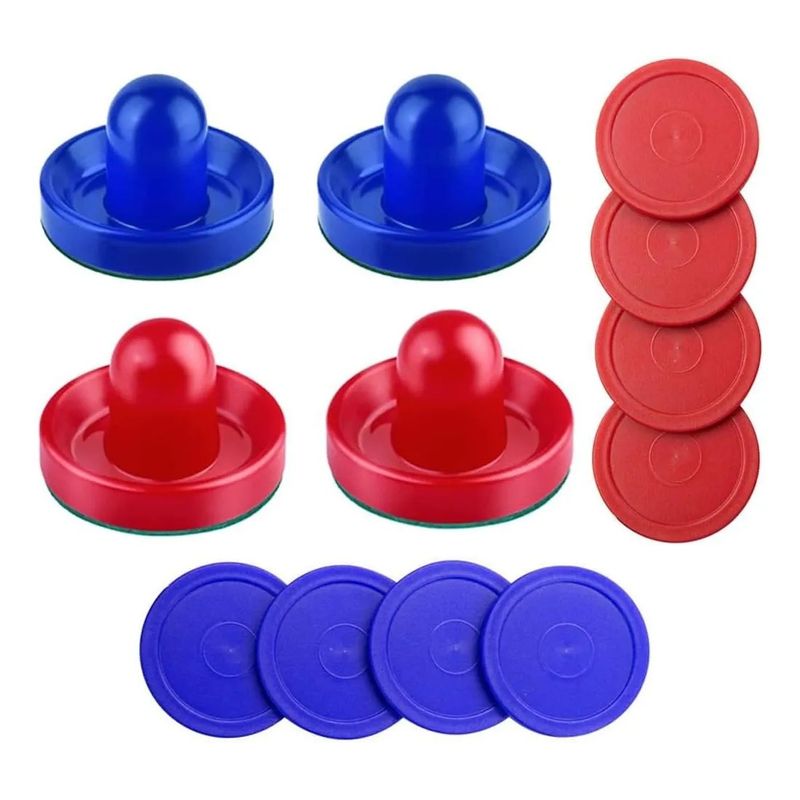 KUANGYE - Air Hockey Disco Adecuado Para Familias/niños 16 Accesorios