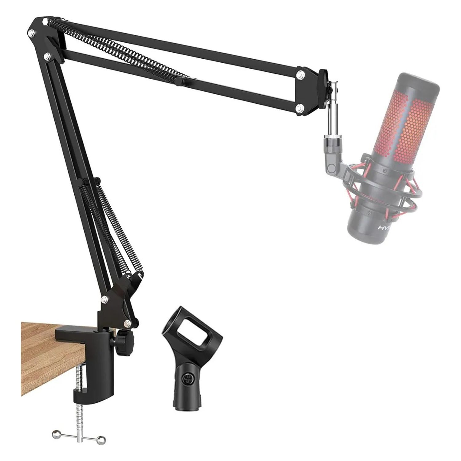 KUANGYE Micrófono Brazo Para Hyperx Quadcast Solocast Blue Yeti
