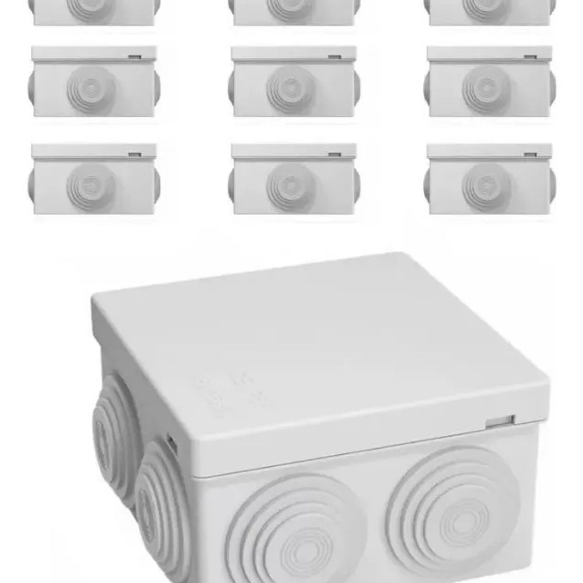 KUANGYE - 10pcs Cajas Estancas Ip55 Para Conexiones En Exterior Cctv