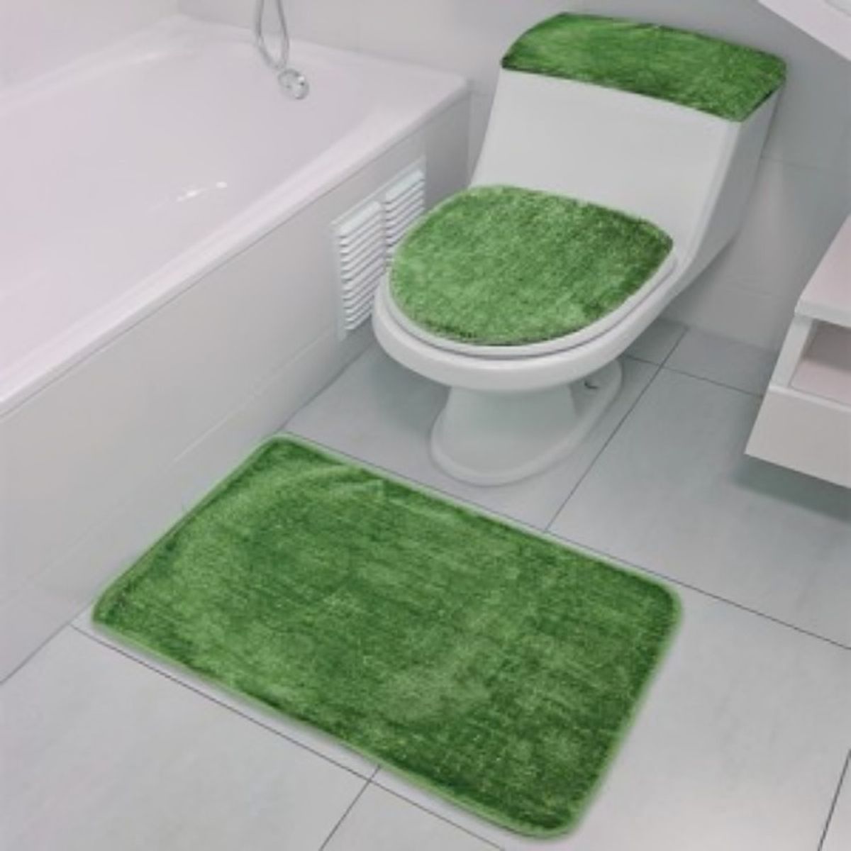 DORAL - Set de Baño 3 Piezas Verde  Doral