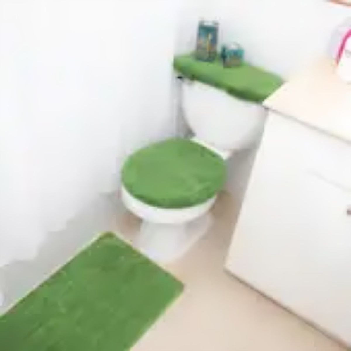 DORAL - Set de Baño 3 Piezas Verde  Doral