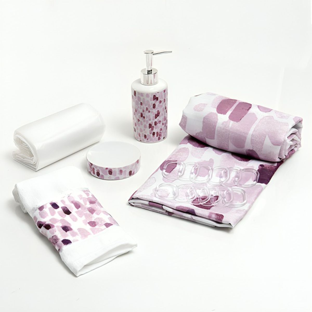 MASHINI - Set de Baño en Caja 6 Piezas  Limari  Mashini