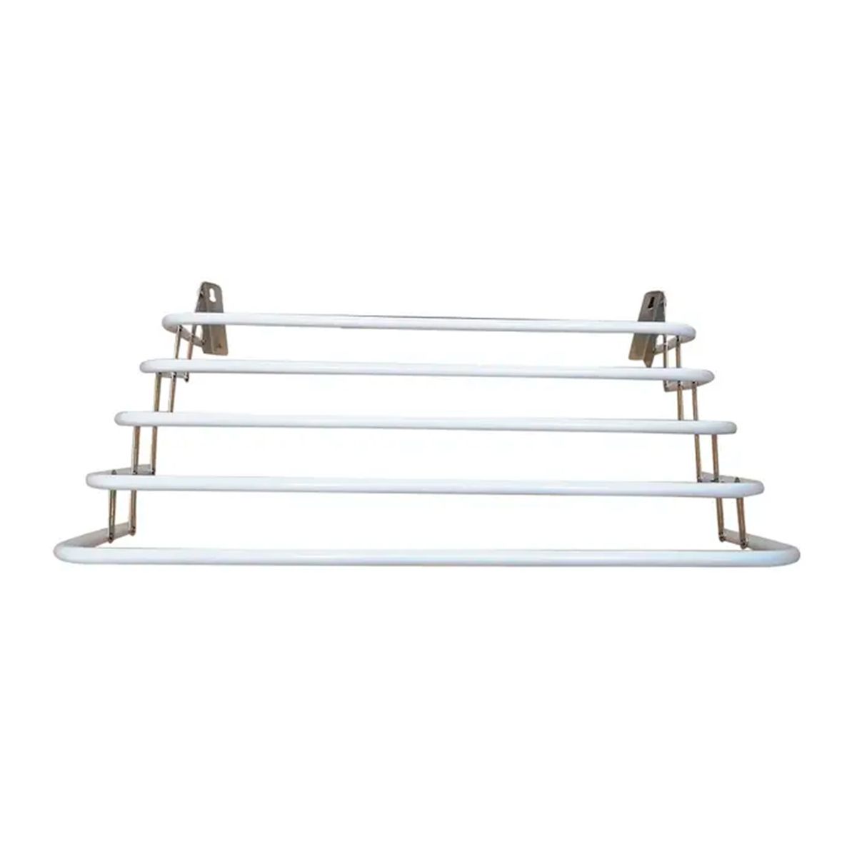 GENERICO - Tendedero de Ropa Plegable 60cm Blanco