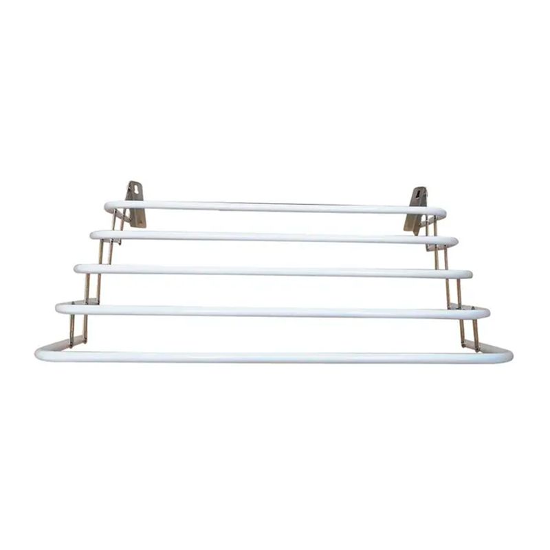 GENERICO - Tendedero de Ropa Plegable 60cm Blanco