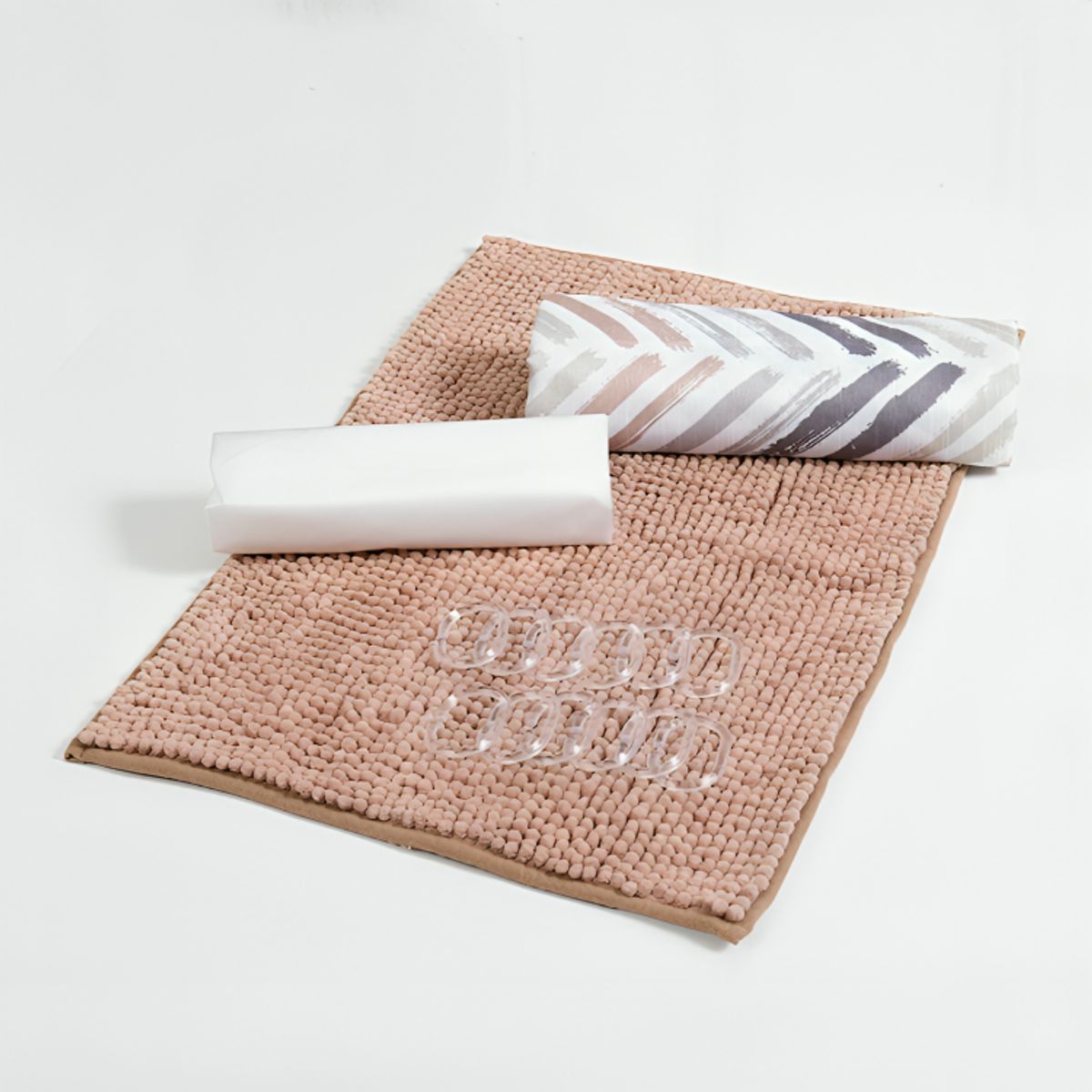 MASHINI - Set de Baño en Caja 4 Piezas  Rongo  Mashini