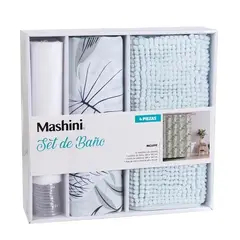 MASHINI - Set de Baño en Caja 4 Piezas Nyeri