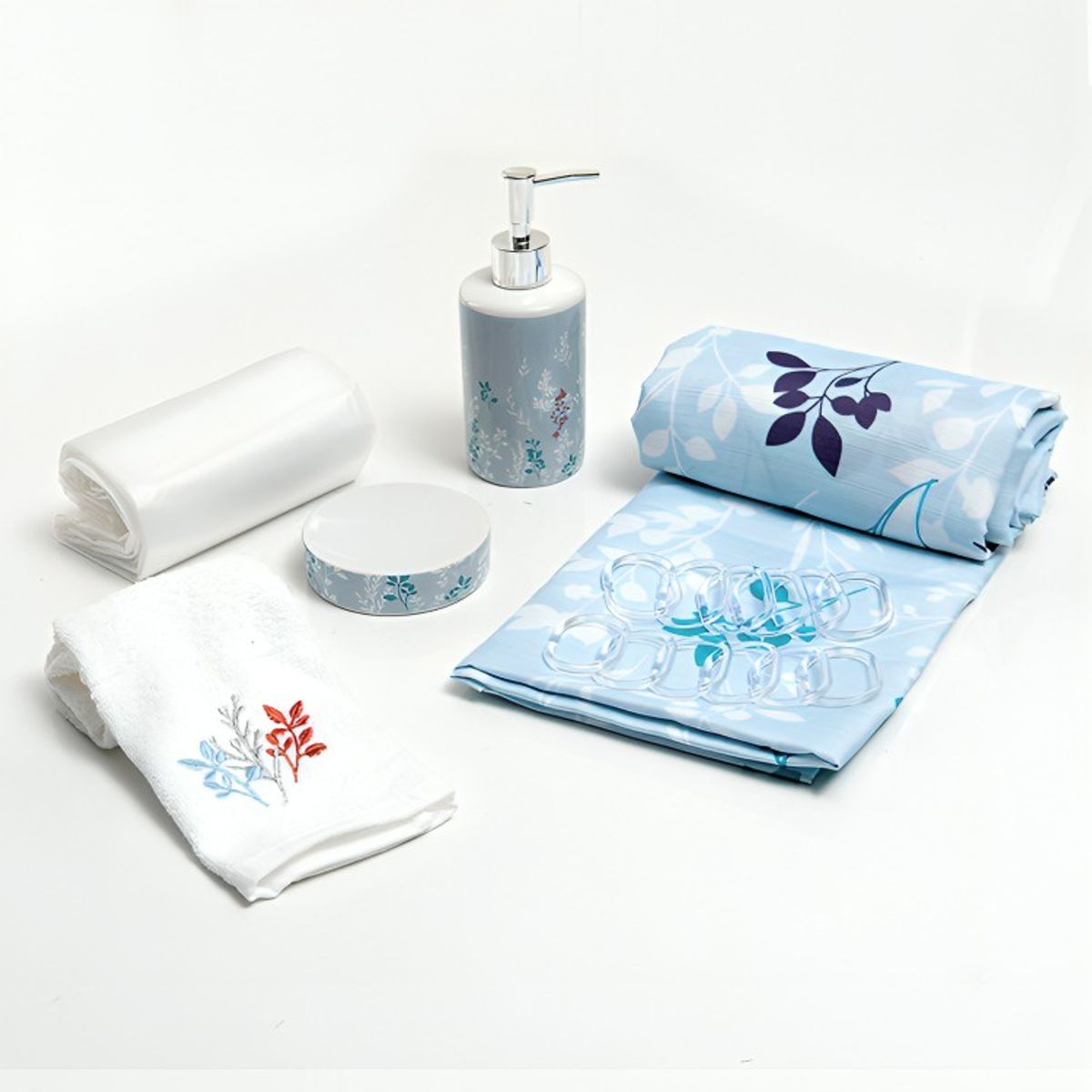 MASHINI - Set de Baño en Caja 6 Piezas  Choapa  Mashini