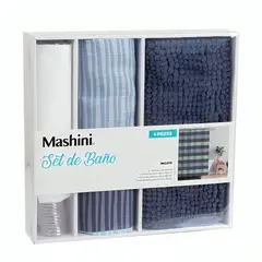 MASHINI - Set de Baño en Caja 4 Piezas Busia