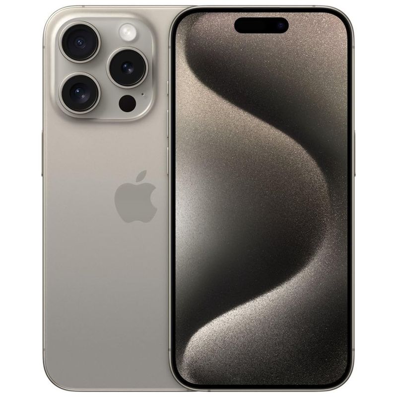 APPLE - Apple iPhone 15 Pro Max, 256B,US Version Natural Titanium Reacondicionado