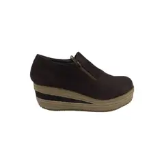 HERIEL - Zapato Panchita Café Plataforma