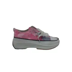 HERIEL - Zapatilla Rosa Plataforma Mujer