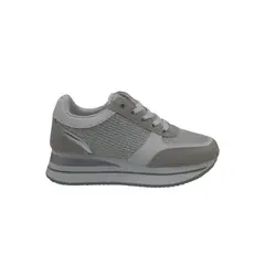HERIEL - Zapatilla Blanca Plataforma Mujer